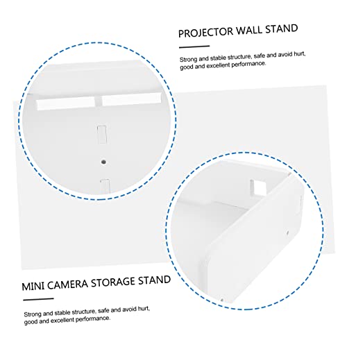 Soporte de proyector de pared para cine en casa y dormitorios 7