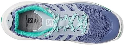 Salomon Kids Patrol Trail Running Shoes, Velvet Morning/Zen Blue/Mint Leaf, 3 US Unisex Big | Image 1