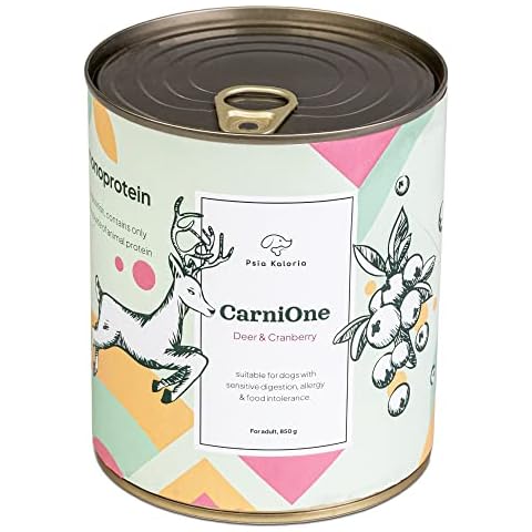 Psia Kaloria CARNIONE Hundefutter Nass Getreidefrei Cover