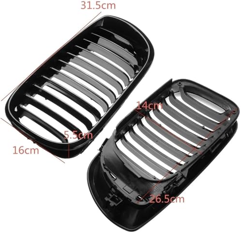 Calandre avant pour BMW E46 2002-2005 ajustement parfait sans jeu - 2