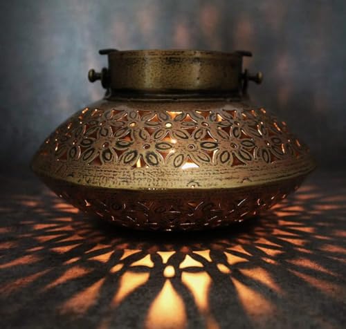 Tharlion DHOOP-DANI-ROUND Handmade Hanging Incense Holder thumb #3