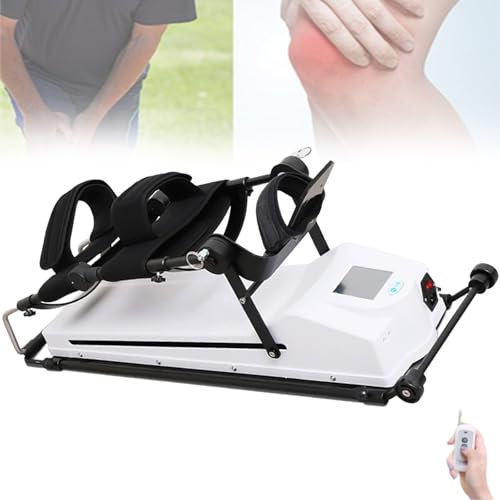 Atwynd Ejercitador Inteligente de Rehabilitación de Rodilla con Pantalla LCD, Máquina CPM para Alivio de la Rigidez de Rodilla y Recuperación Posoperatoria, Memoria Activa Inteligente L-remotecontrol