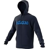 Schützende Kapuze adidas Herren Hoodie Essentials Commercial Pack Fullzip Legend Ink/Collegiate royal/Blue S