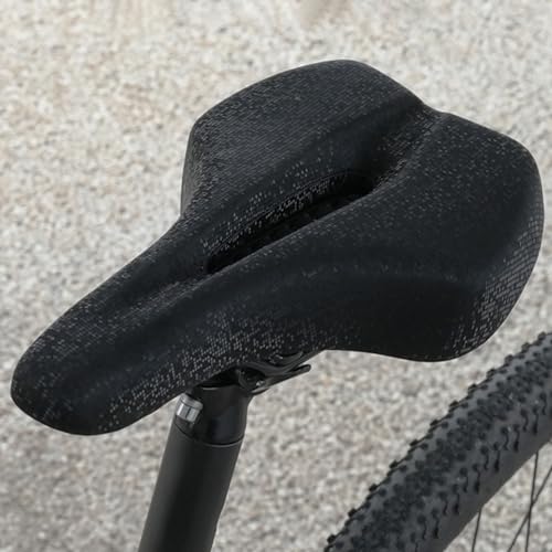Selle de vélo avec absorption des chocs imperméable pour VTT et route