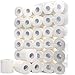 giokfine 10 Roll White Toilet Paper Toilet Roll Tissue Roll Pack of 10 4Ply Paper Towels Tissue