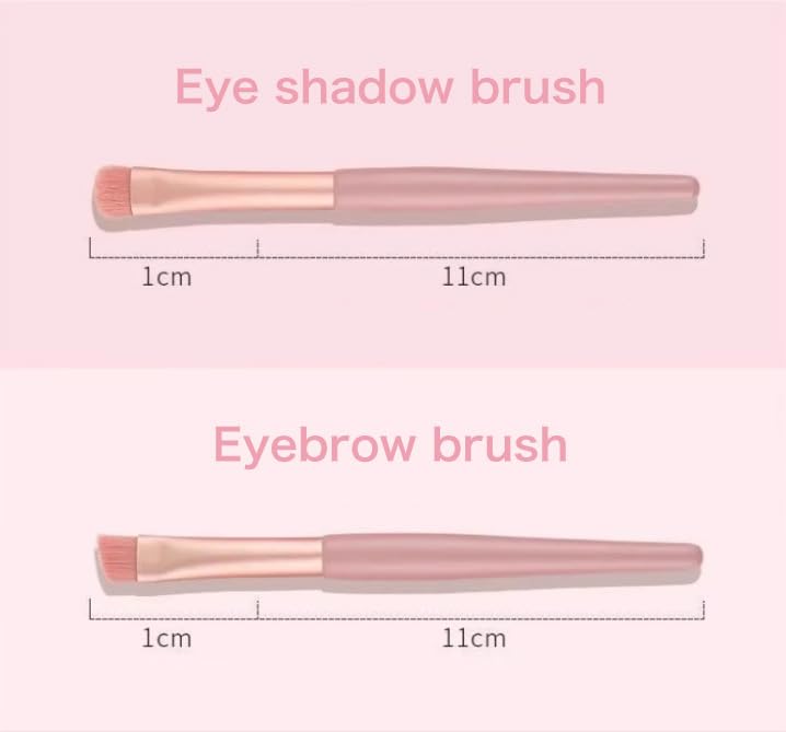 Miniatura 7 de Pinceles de maquillaje de alta calidad, base sintética, correctores de polvo, sombras de ojos, juego de 8 brochas (SKIN)