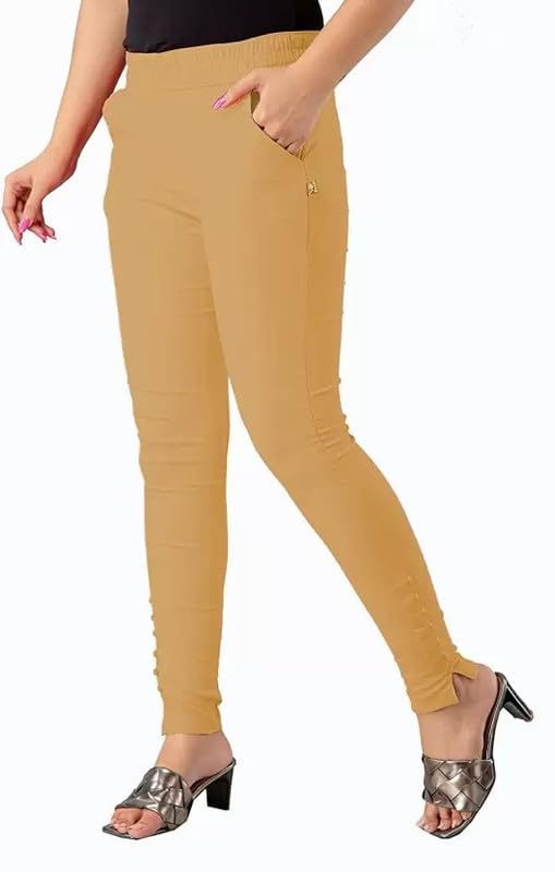 Image of Women's Stylish & Comfortable Jeggings | Stretchable High-Waist Pants BZFW Potali