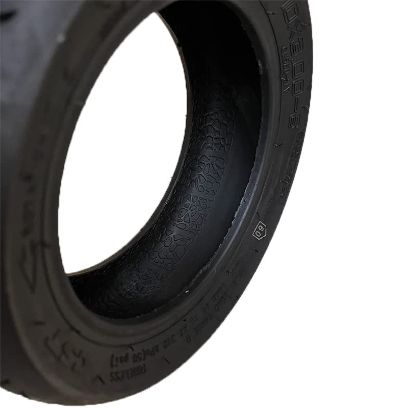 Pneu Trotinette Electrique,Roue de Trottinette éle 10x3.00-6 Pneu sans Tube for Scooter électrique 10 Pouces 10x3.0 CST Pneus de Scooter 10 "Portez Le Pneu à Vide