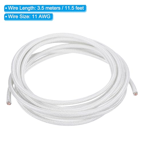 PATIKIL 11.5Ft 11 AWG High Temperature Wire - Image 2