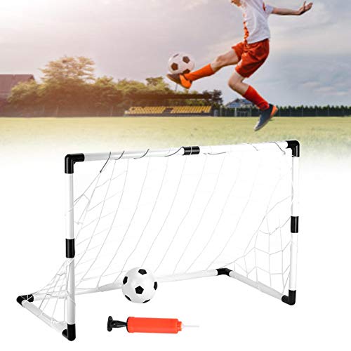 Junlucki Rede de objetivos de futebol ao ar livre durável e confiável para crianças