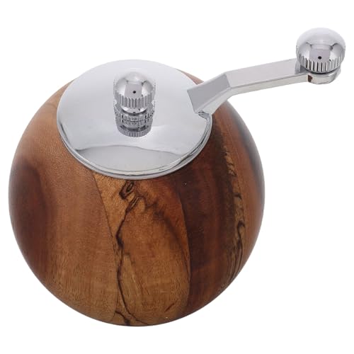 Broyeur de sel portable en bois moulin compact pour barbecue
