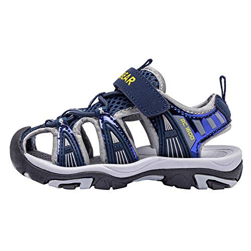 Image of Boys' and Girls' Summer Outdoor Beach Sports Closed-Toe Sandals