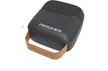 iROCKER Electric SUP Pump Inflator Digital PSI Control, Auto Shut-Off, Cordless Operation with Rechargeable Battery Built-in, TSA-Approved, Compatible with iLAND, Halkey-Roberts Valves