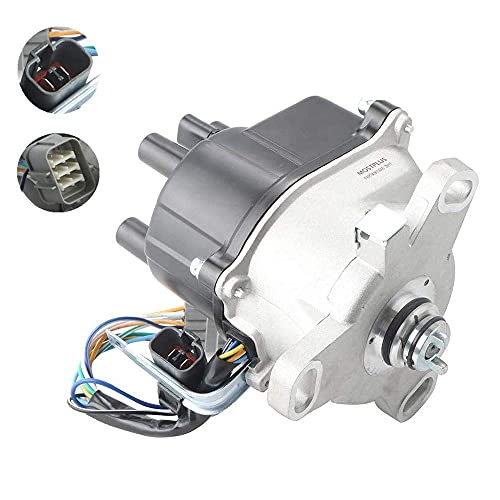 Mostplus Ignition Distributor Compatible With 1992-1995 Accord Prelude 2.2L L4 External Coil Td52U Td59U #TOP2