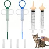 VVPENA 4 Stück Tablettengeber für Katzen, Tabletteneingeber für Katze Hunde Kleintiere Jungtiere