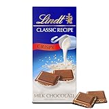 Lindt CLASSIC RECIPE Crispy Milk Chocolate Candy Bar, Milk Chocolate, 4.4 oz.