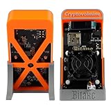 Bitcoins Miner Bitaxe Gamma 601 BM1370 Asic Chip 1.2TH/s Solo Miner 18W Energy Efficiency 2.4G WiFi Home Use BTC Miner Low Noice Crypto Miner Include PSU with Open Source, Updated Software,Orange