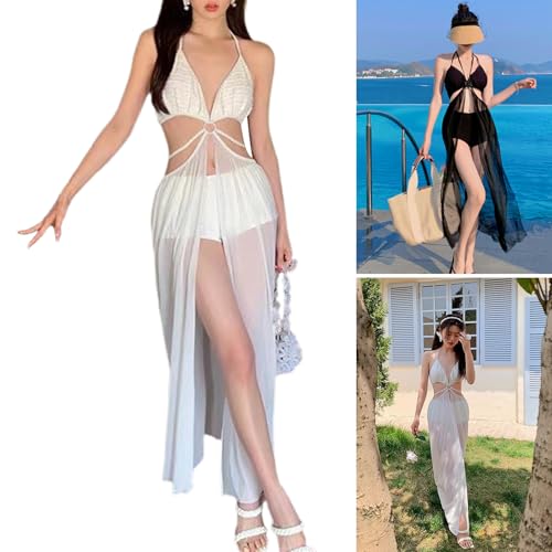 Bikini triangular de cuello en V con falda envolvente para tus tardes de piscina 2