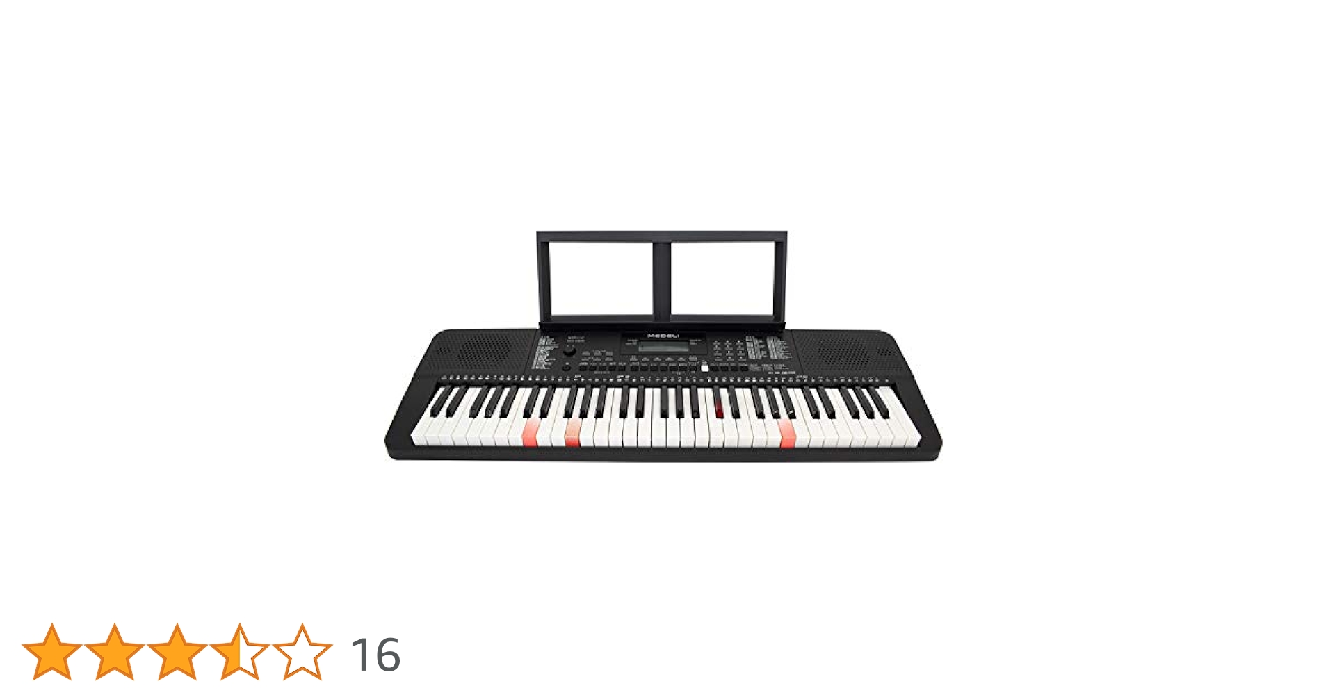 【新品未使用】MEDELI M221L[J] 電子キーボード 61鍵盤 光鍵盤 Amazon.co.jp: MEDELI メデリ 電子キーボード 61鍵盤 光鍵盤