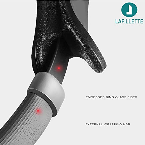 Image of LAFILLETTE Pilates Ring 15 inch Fitness Circle - Lightweight & Dual Foam Padded Handles | Yoga Ring for Toning Arms, Thighs /Legs & Core, Thigh Workout, Thigh Toner, Inner Thigh Exercise Equipment (Gray)