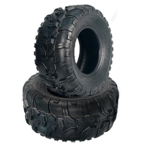 Garvee 2 Pack 24x10-11 ATV UTV Tires 4-Ply All-Terrain Tubeless Tires for Daily Work Hunting & Recreational Riding on ATV UTV Quad and 4 Wheeler