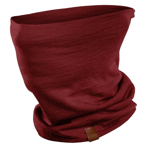 menique Schlauchschal – 100% Merino Wolle Loop Schal Damen...