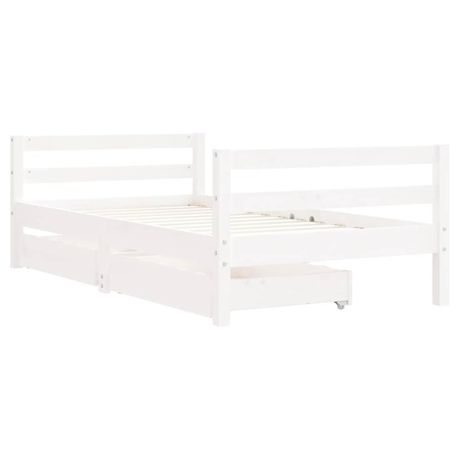 Tidyard Cama Infantil de Madera con Cajón de Almacenaje, Diseño Elegante, Adecuada para Niños +4 Años Modelo DSXYFXLYD-834445ES