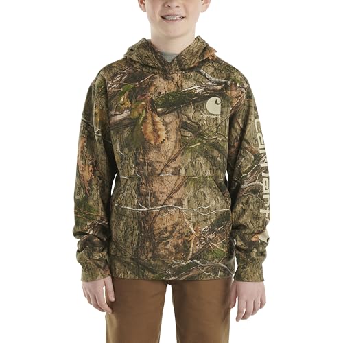 Carhartt boys' hooded fleece sweatshirt