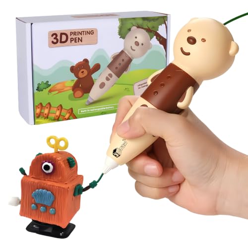 3Draw Flo Wireless 3D Pen Set, Low Temperature 3D Printing Pen for Kids