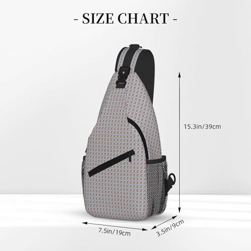 Mochila de vaca con correa diagonal ajustable y diseño ergonómico de pecho 3
