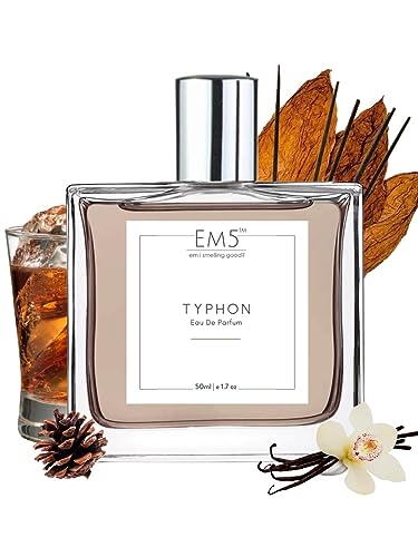 Image of EM5 Typhon Unisex Perfume Spray for Men & Women | Rose Oud Amber | EDP Strong and Long Lasting Fragrance | Luxury Gift for Him /Her