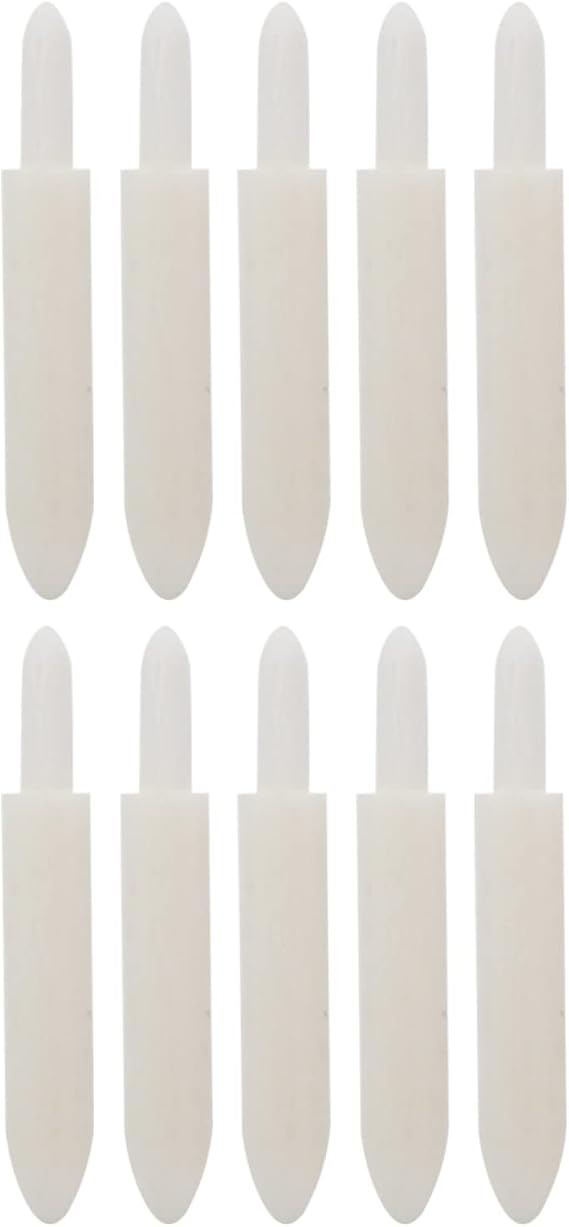 Denash 10Pcs Gold Testing Touchstone, Pen Plating Tips for Jewelry Electroplating, Gold Detection Stone with Ergonomic Design for Jewelry Making Repair