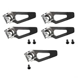 Lecreatekit Werkzeuggürtel-Befestigungsclips für 12-V-Vierkantschlüssel, Metall, 2 Stück (5 Stück)