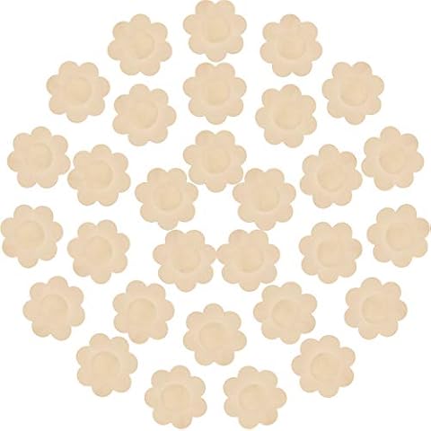 Geyoga 30 Pieces Nipple Cover Breast Pasties Cover