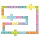 Janod - Musikinstrumente Domino - Erstes Domino-Spiel - Vokabular und Konzentration entwickeln - Pflanzliche Tinten Ab 3 Jahren - J02623