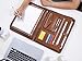 Free Name Engraved, Personalized Vegan Leather Padfolio for Men, Customized Leather Portfolio for Women, Portfolio Folder, Business Document Organizer for 13.3