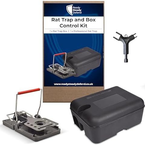 READY STEADY DEFEND Rat Box & Trap Kit Cover