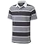 Dark Gray Striped-short