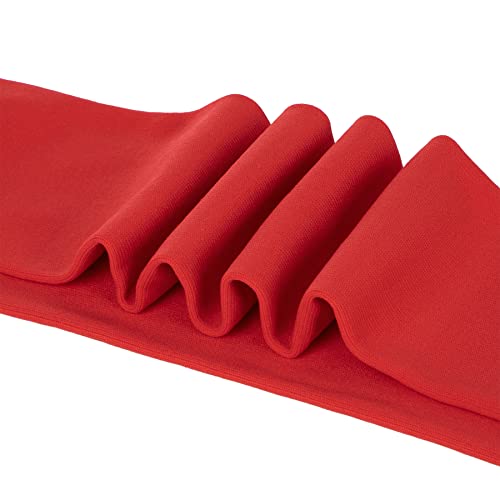 Zando Leg Compression Sleeve Football Leg Sleeves Men Football Accessories Calf Sleeves For Men Calf Compression Sleeve Soccer Shin Guard Sleeves Cut Socks Soccer Grip Socks Soccer Youth Red One Size #TOP3