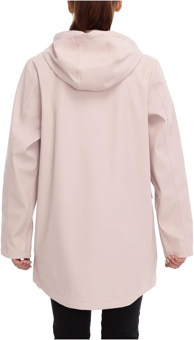 Women's Waterproof Rubber Slicker Rain Jacket