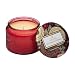Voluspa Goji Tarocco Orange Small Embossed Glass Candle, 3.2 Ounces
