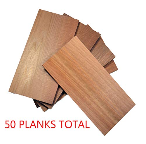 TrueFire 50-Pack Cedar Grilling Planks 3.5 x 7 (Bulk Pack) - Perfect for The Experienced Plank Grilling Master. - Thumbnail 7