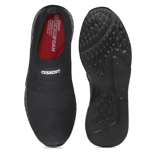 Image of ASIAN Men's Sports Walking Shoes with Lightweight Comfortable Slip-On Sneaker Shoes for Men's & Boy's Storm-01