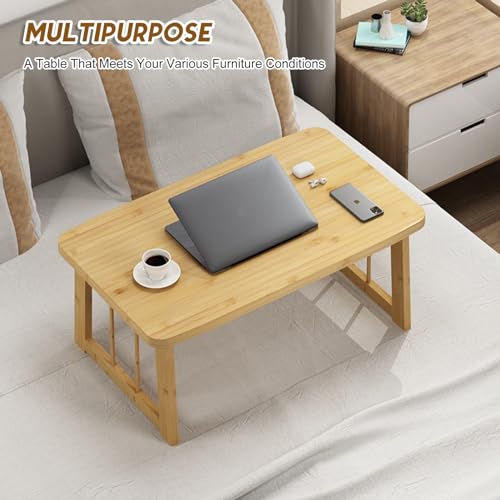 Table basse multifonctionnelle table tatami d'appoint portable bois - 5
