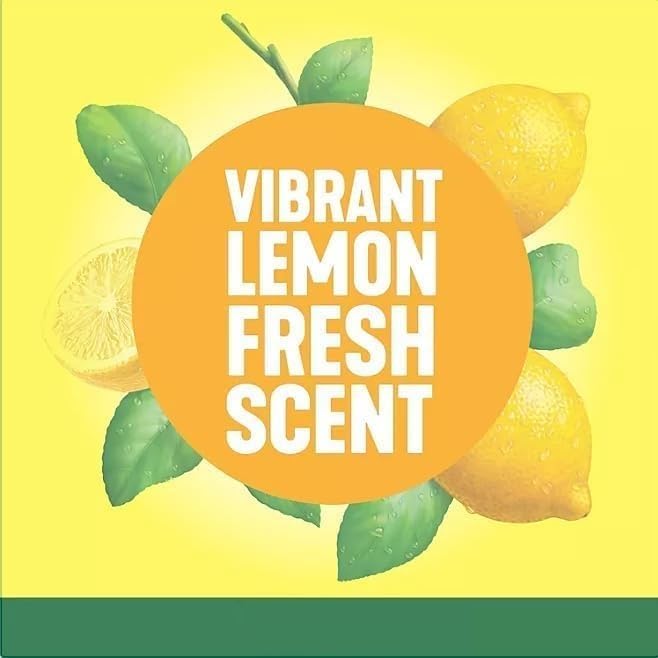 Generic PineSol All Purpose Multi-Surface Cleaner, Original Lemon Fresh, 100 FL Ounces 4x Cleaning Action (Package May Vary) (Pack of 1), Yellow