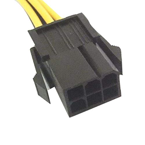 Zahara 16AWG PCI-E 6 pin femmina a PCIE 6 pin