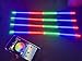 Ydzwavui 4PCS 4FT (1.2M) Triple Row RGB Dream Color Chasing Flow LED Strips | for 15.5
