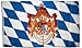 Produktbild Flagge Deutschland Königreich Bayern 1806-1918 - 90 x 150 cm