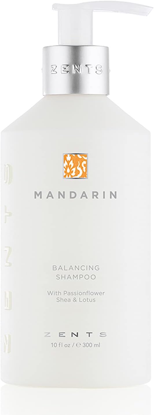 Balancing Shampoo, Color Safe and Sulfate-Free with Organic Shea Butter & Lotus for All Hair Types, 10 fl oz