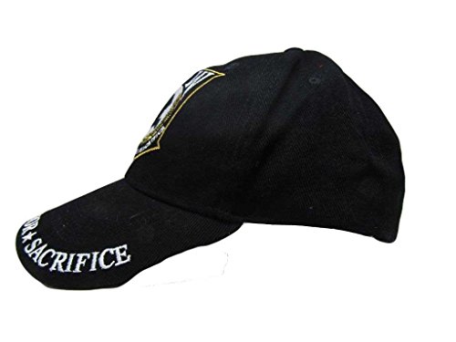 Wounded Warrior Heroism Honor Sacrifice Freedom Isn't Free Cap Hat 4-11-C Black #TOP7